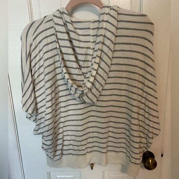 SOLD Copper Key XL kids - Small Adult Stripe Hooded Sweater - Picture 2 of 2